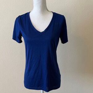 Nike Women's Deep Blue V-Neck Tee